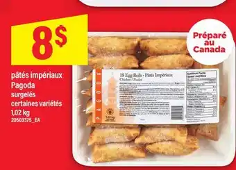 Maxi PÂTÉS IMPÉRIAUX PAGODA, 1,02 KG offer