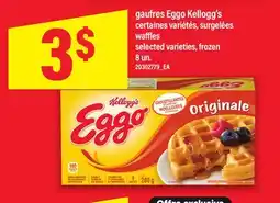 Maxi GAUFRES EGGO KELLOGG'S | WAFFLES, 8 UN offer