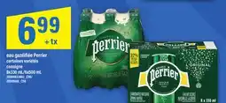 Maxi EAU GAZÉIFIÉE PERRIER, 8X330 ML/6X500 ML offer