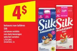 Maxi BOISSONS NON LAITIÈRES SILK | NON-DAIRY BEVERAGES, 1,75/1,89 L offer