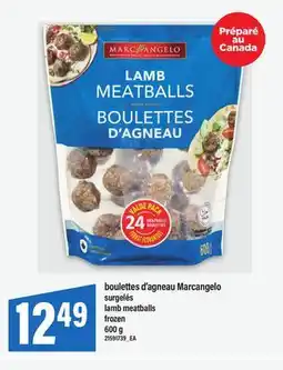 Maxi BOULETTES D'AGNEAU MARCANGELO | LAMB MEATBALLS, 600 g offer