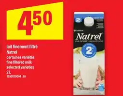 Maxi LAIT FINEMENT FILTRÉ NATREL | FINE FILTERED MILK, 2 L offer