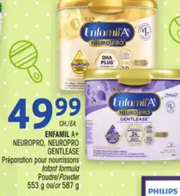 Uniprix ENFAMIL A+ NEUROPRO, NEUROPRO GENTLEASE Préparation pour nourrissons/Infant formula offer