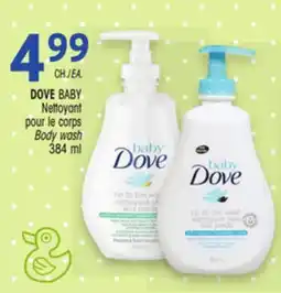 Uniprix DOVE BABY Nettoyant pour le corps /Body wash offer