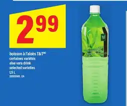 Maxi BOISSON À L'ALOÈS T&TMC / ALOE VERA DRINK, 1,5 L offer