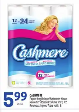 Uniprix CASHMERE Papier hygiénique/Bathroom tissue offer