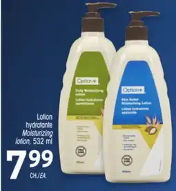 Uniprix OPTION+ Lotion hydratante /Moisturizing lotion offer
