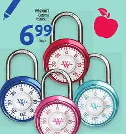 Uniprix WESTCOTT Cadenas/Padlock offer