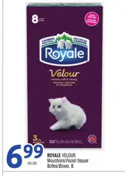 Uniprix ROYALE VELOUR Mouchoirs Boîtes/ Facial tissues Boxes offer
