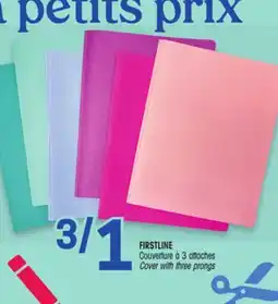 Uniprix FIRSTLINE Cover with three prongs /Couverture à 3 attaches offer