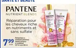 Uniprix PANTENE Shampooings ou revitalisants sélectionnés/Selected shampoos or conditioners offer
