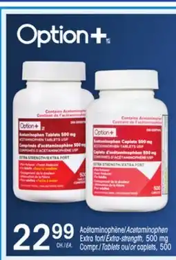 Uniprix Option+ Acétaminophène/Acetaminophen offer