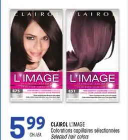 Uniprix CLAIROL L'IMAGE Colorations capillaires sélectionnées / Selected hair colors offer
