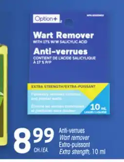 Uniprix Option+ Anti-verrues/Wart remover offer