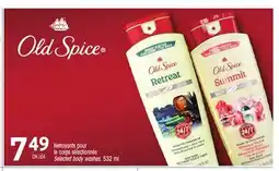 Uniprix OLD SPICE Nettoyants pour le corps sélectionnés/Selected body washes offer