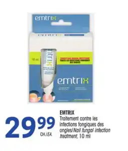 Uniprix EMTRIX Traitement contre les infections fongiques des ongles/Nail fungal infection treatment offer