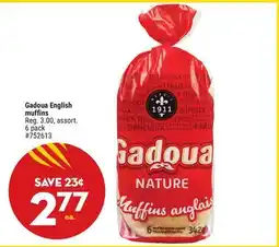 Giant Tiger Gadoua English muffins offer