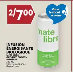 Rachelle-Bery Grocery MATE LIBRE ORGANIC ENERGY INFUSION offer