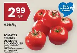 Rachelle-Bery Grocery ORGANIC GREENHOUSE RED TOMATOES offer