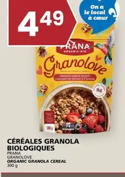 Rachelle-Bery Grocery PRANA GRANOLOVE ORGANIC GRANOLA CEREAL offer
