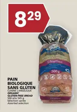 Rachelle-Bery Grocery CUISINE L'ANGÉLIQUE ORGANIC GLUTEN-FREE BREAD offer