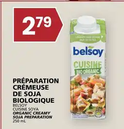 Rachelle-Bery Grocery BELSOY CUISINE SOYA ORGANIC CREAMY SOJA PREPARATION offer