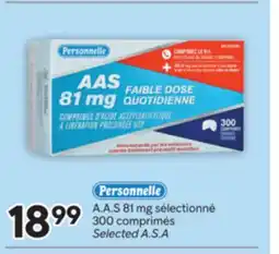 Brunet PERSONNELLE A.A.S 81mg sélectionné offer