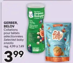 Brunet GERBER, BELOV Collations pour bébés sélectionnées offer