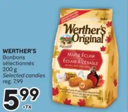 Brunet WERTHER'S Bonbons sélectionnés offer