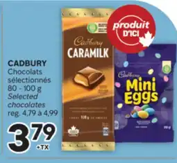 Brunet CADBURY Chocolats sélectionnés offer
