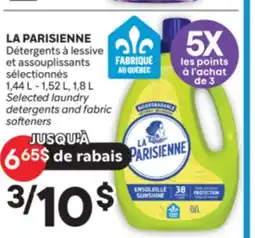 Brunet LA PARISIENNE Détergents à lessive et assouplissants sélectionnés offer