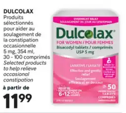 Brunet DULCOLAX Produits sélectionnés pour aider au soulagement de la constipation occasionnelle 5 mg offer