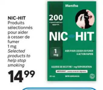 Brunet NIC-HIT Produits sélectionnés pour aider à cesser de fumer offer