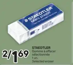 Brunet STAEDTLER Gomme à effacer sélectionnée offer