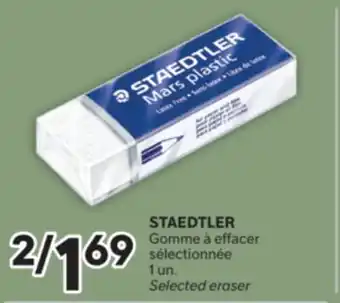 Brunet STAEDTLER Gomme à effacer sélectionnée offer