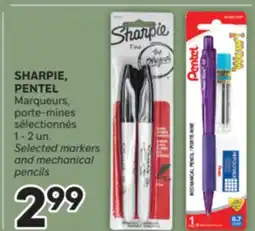 Brunet SHARPIE, PENTEL Marqueurs, porte-mines sélectionnés offer