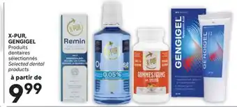 Brunet X-PUR, GENGIGEL Produits dentaires sélectionnés offer