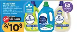 Brunet LA PARISIENNE, ARCTIC POWER Détergents à lessive et assouplissants sélectionnés offer