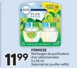 Brunet Febreze Recharges de purificateur d'air sélectionnées offer