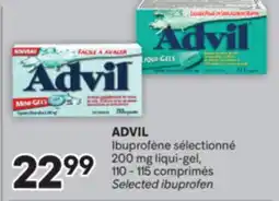 Brunet ADVIL Ibuprofène sélectionné 200 mg liqui - gel offer