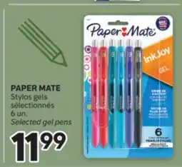 Brunet PAPER MATE Stylos gels sélectionnés offer