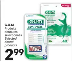 Brunet G.U.M Produits dentaires sélectionnés offer