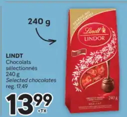 Brunet LINDT Chocolats sélectionnés offer