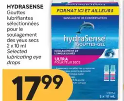 Brunet HYDRASENSE Gouttes lubrifiantes sélectionnées pour le soulagement des yeux secs offer