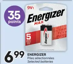 Brunet ENERGIZER Piles sélectionnées offer