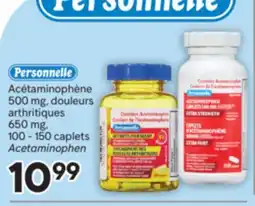 Brunet PERSONNELLE Acétaminophène 500mg, douleurs arthritiques 650mg offer