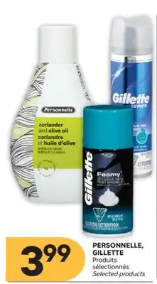 Brunet PERSONNELLE, GILLETTE Produits sélectionnés offer