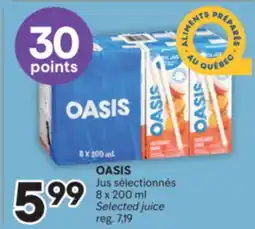 Brunet OASIS Jus sélectionnés offer