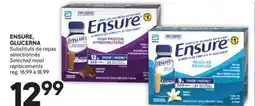 Brunet ENSURE, GLUCERNA Substituts de repas sélectionnés offer