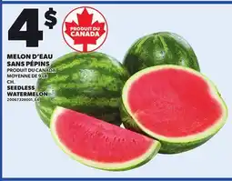 Provigo SEEDLESS WATERMELON, MOYENNE DE 9 LB offer